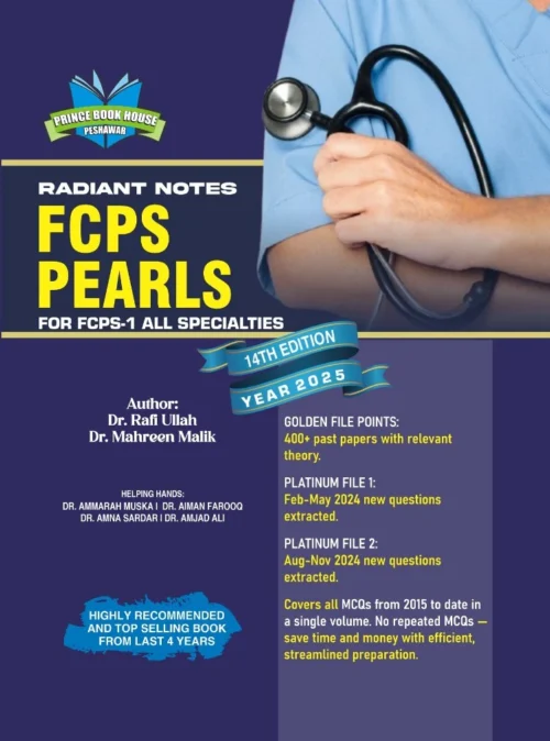 Radiant Notes FCPS Pearls for FCPS-1 14th Edition 2025 | Buy Online Medical Books